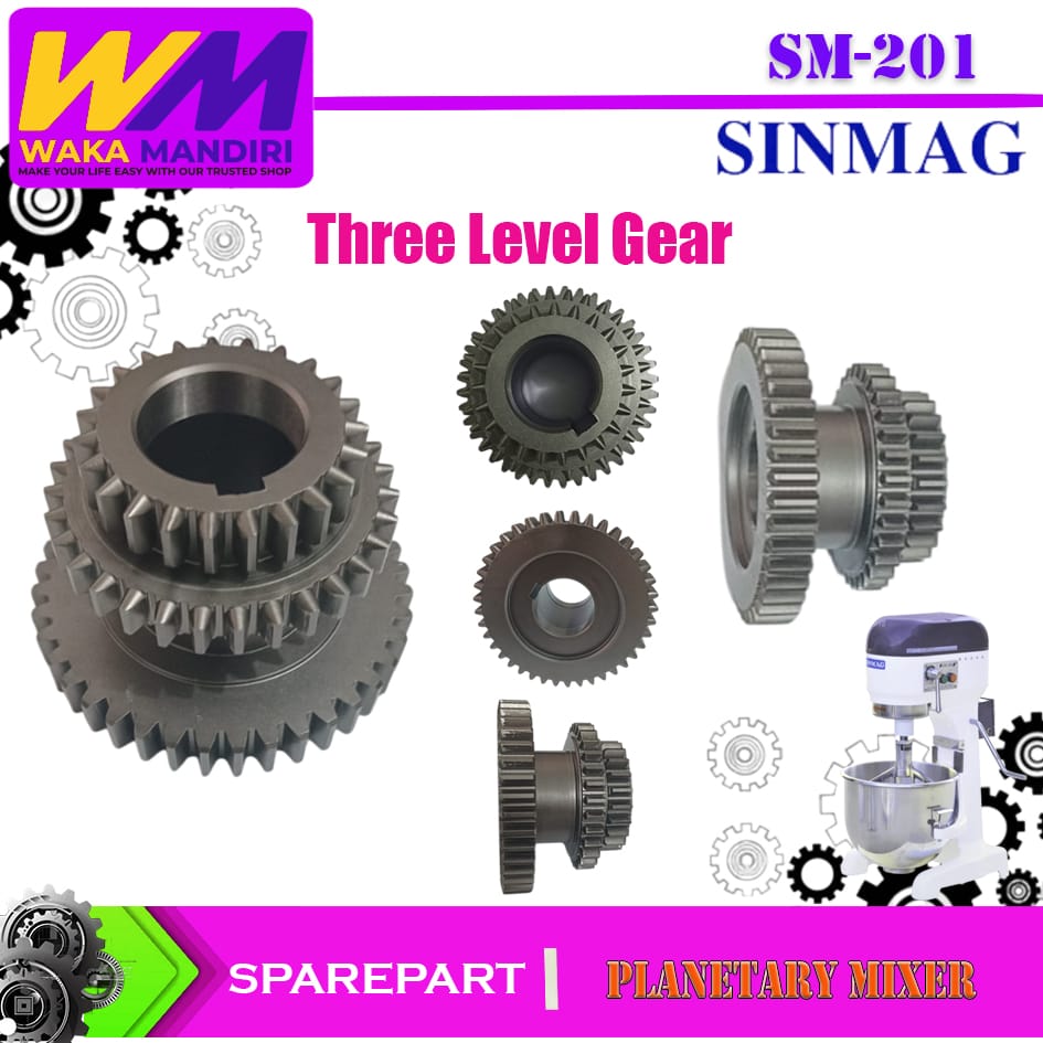 WM 101 Three Level Gear 1 WM 101 Three Level Gear 1