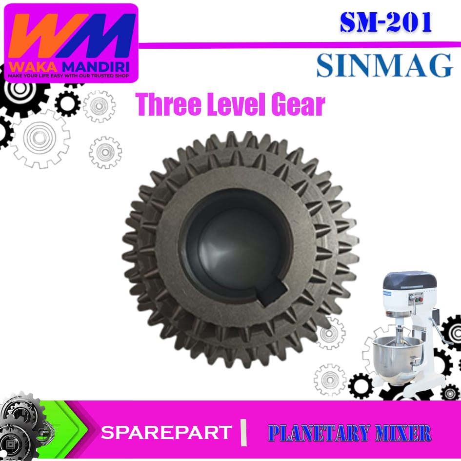 WM 201 Three Level Gear 4 WM 201 Three Level Gear 4