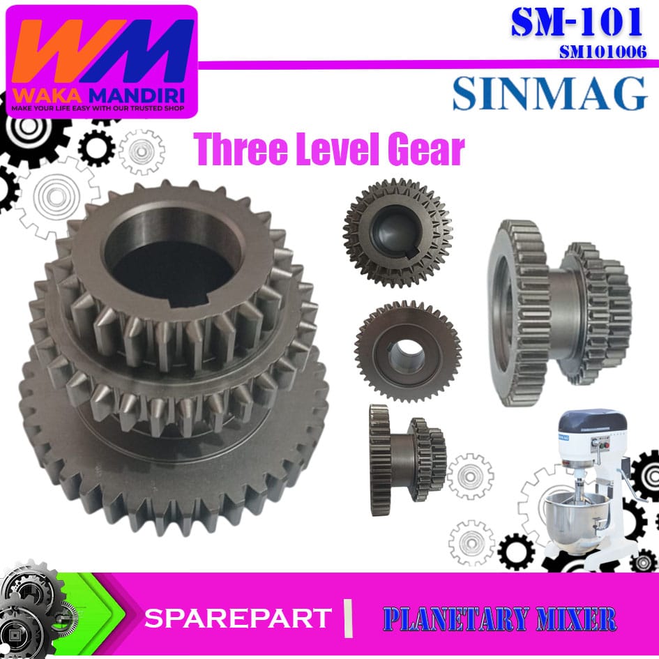 WM SM-101 Three Level Gear 1 WM SM-101 Three Level Gear 1
