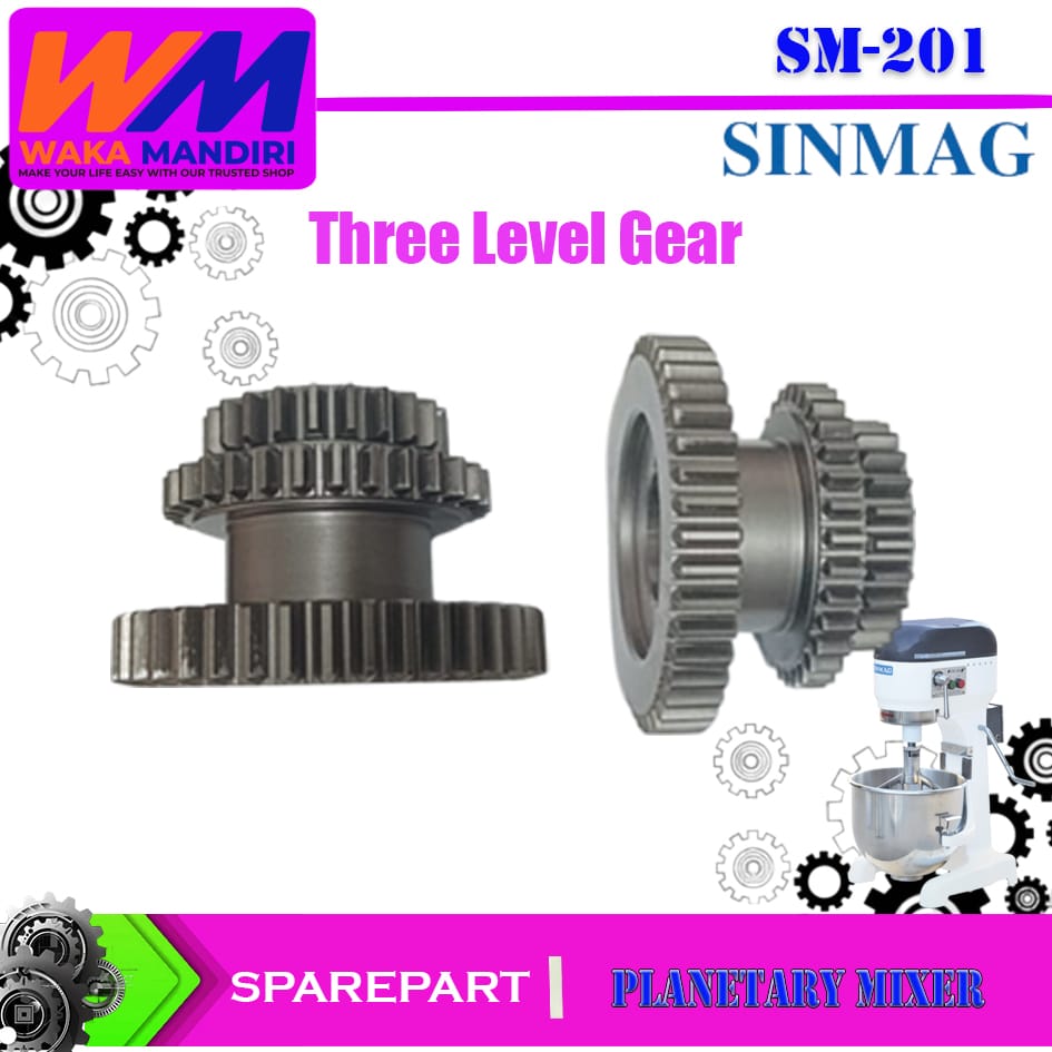 wm 201 Three Level Gear 6 wm 201 Three Level Gear 6