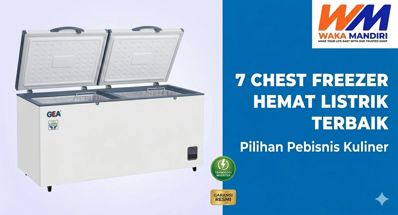 Chest Freezer Low Watt Terbaik untuk Bisnis Kuliner